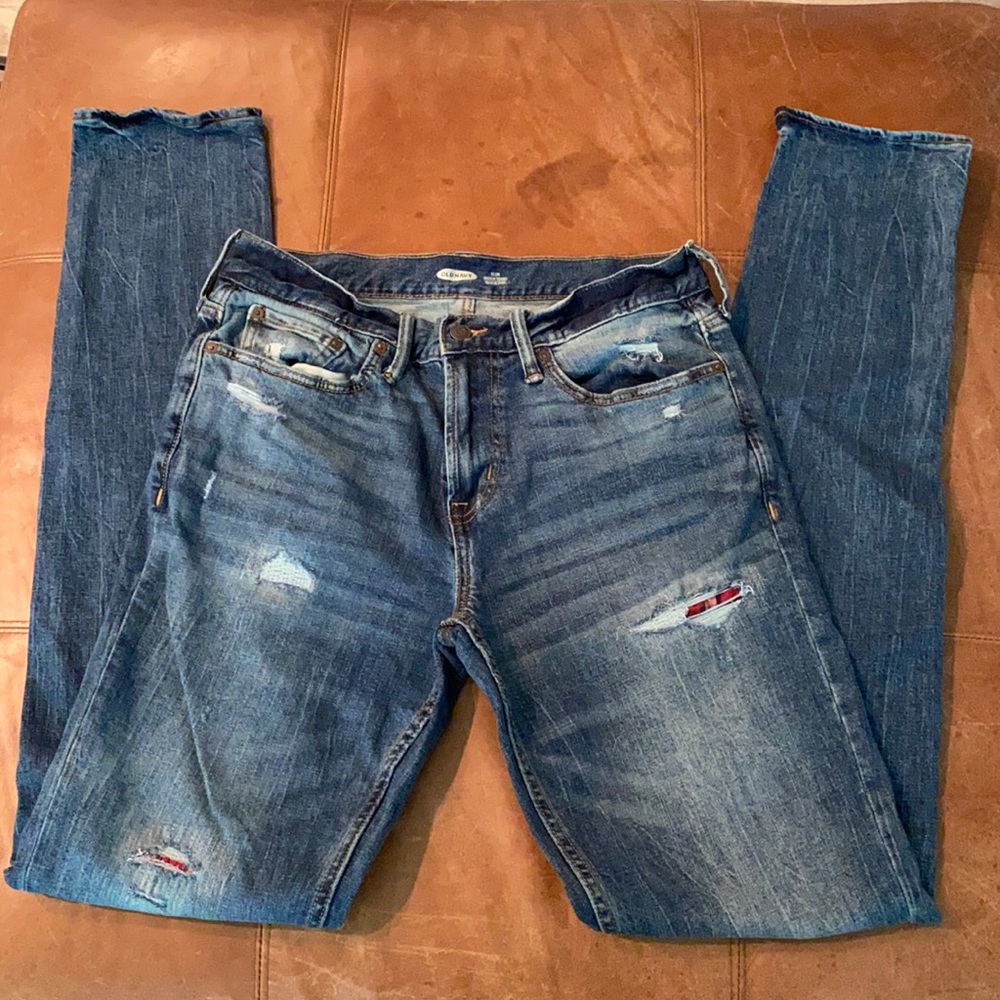 Old Navy Slim Built-In Tough, Built-in Flex Jeans